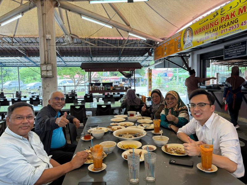 Ayam Percik Kelantan yang sedap di Warung Pak Mat